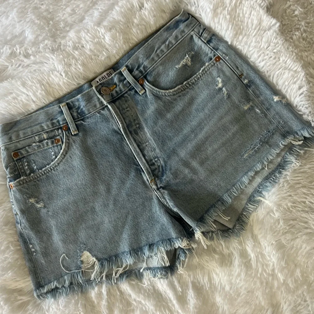 Agolde Parker Shorts - Picture 10 of 12